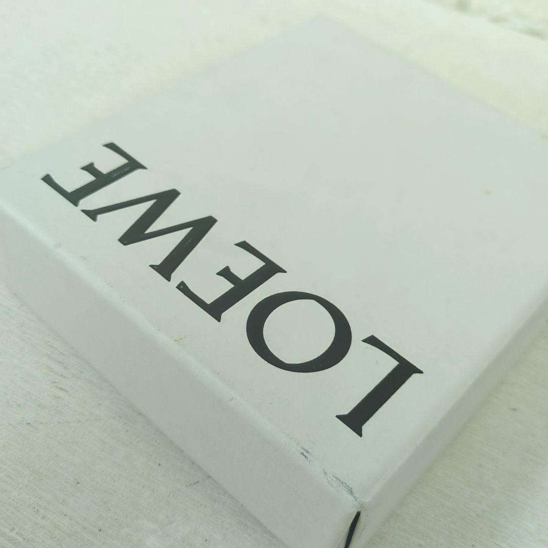 専用★★ロエベ キーリング キーホルダー アナグラム レザー ブラック ホワイト