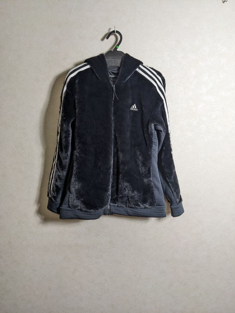 adidasgolfスリーストライプスフリースセットアップ+タイツセット L