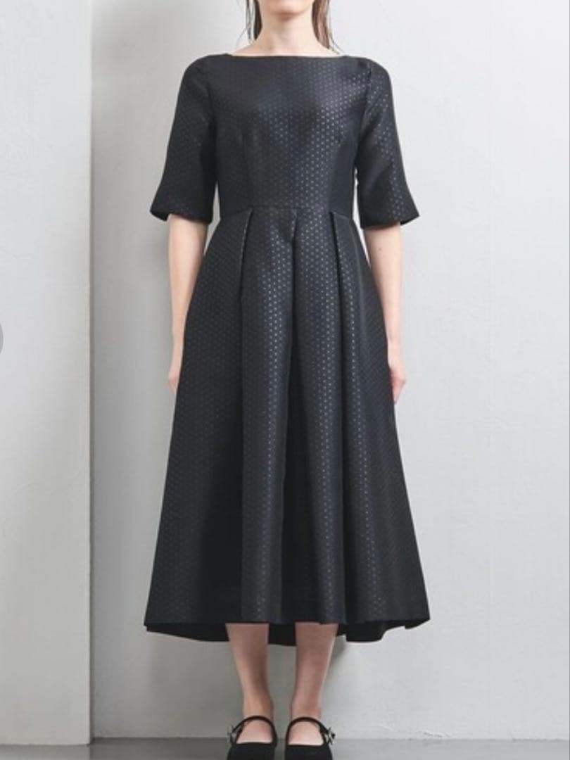 別注＜FLICKA＞ドット ハーフスリーブ ドレス/Ｓ
