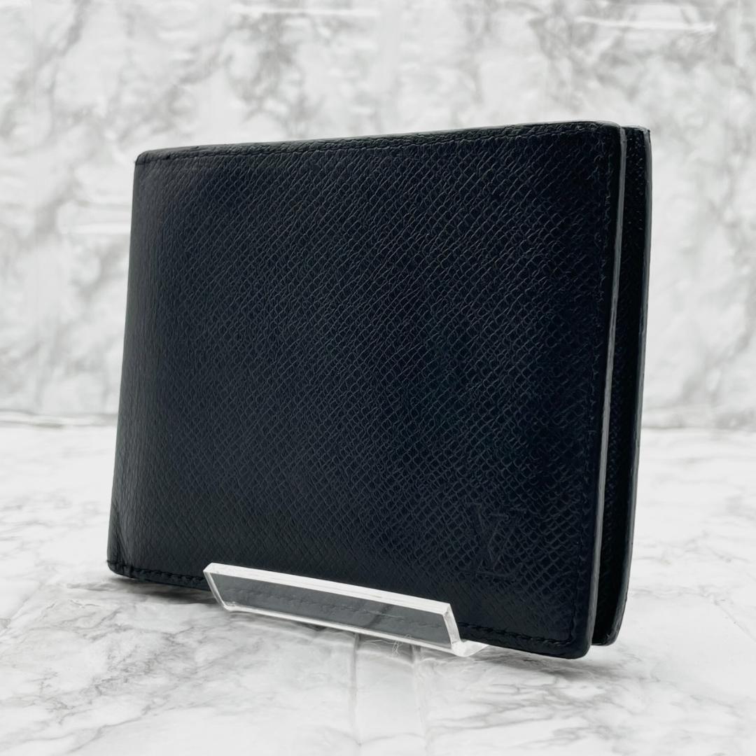 極美品✨ルイヴィトン ポルトフォイユアメリゴNM タイガ 折り財布 ブラック