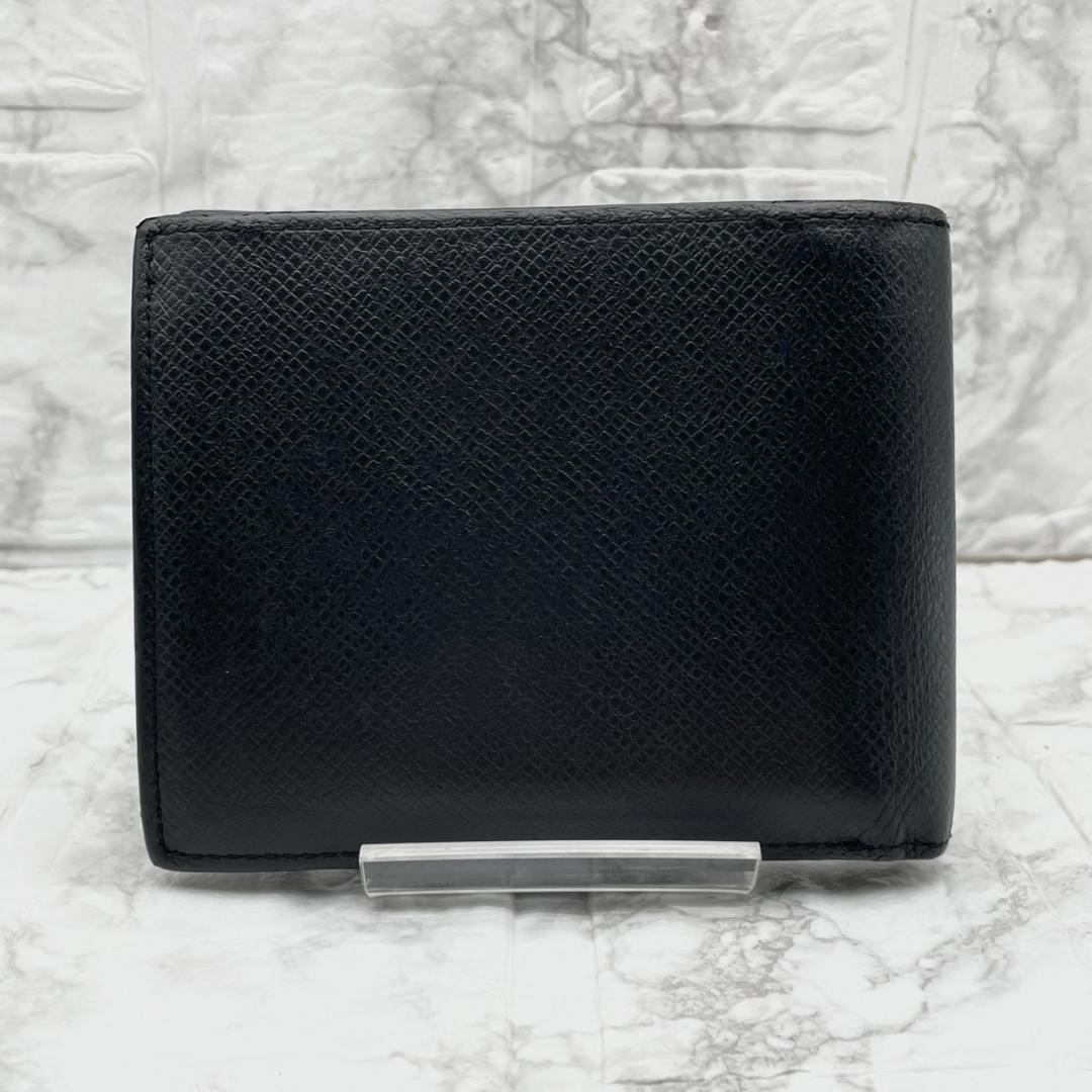 極美品✨ルイヴィトン ポルトフォイユアメリゴNM タイガ 折り財布 ブラック