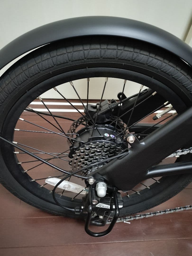 【美品】ERWAY A02 電動自転車ブラック 付属品付き