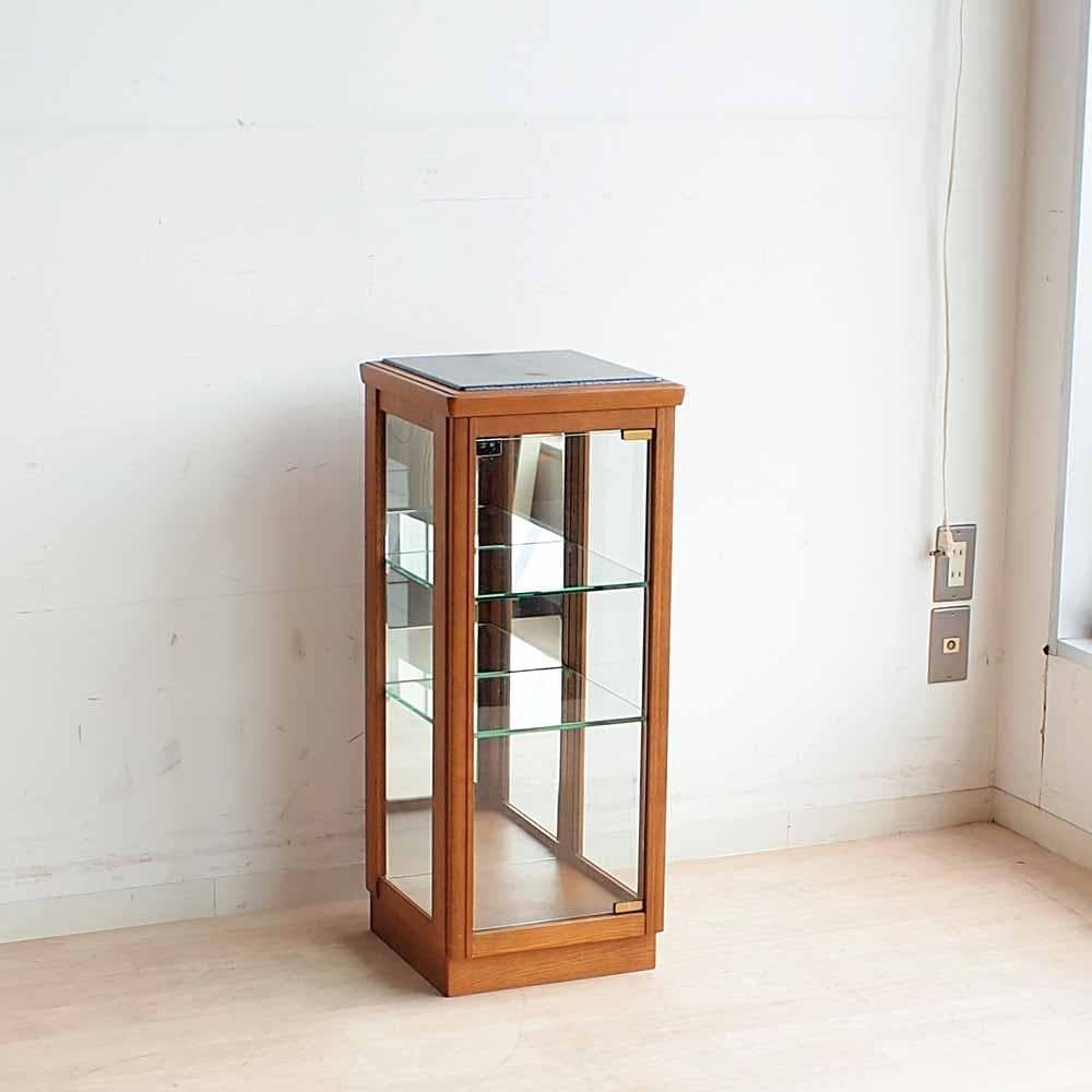 カリモク コレクションケース 照明付き ガラスキャビネット ZR24244