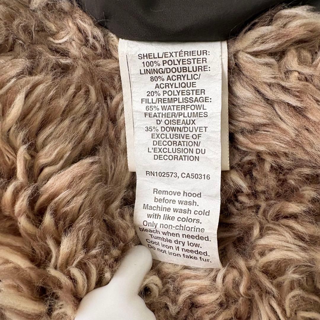 ジャケット・アウター vintage Hollister fur downjacket L