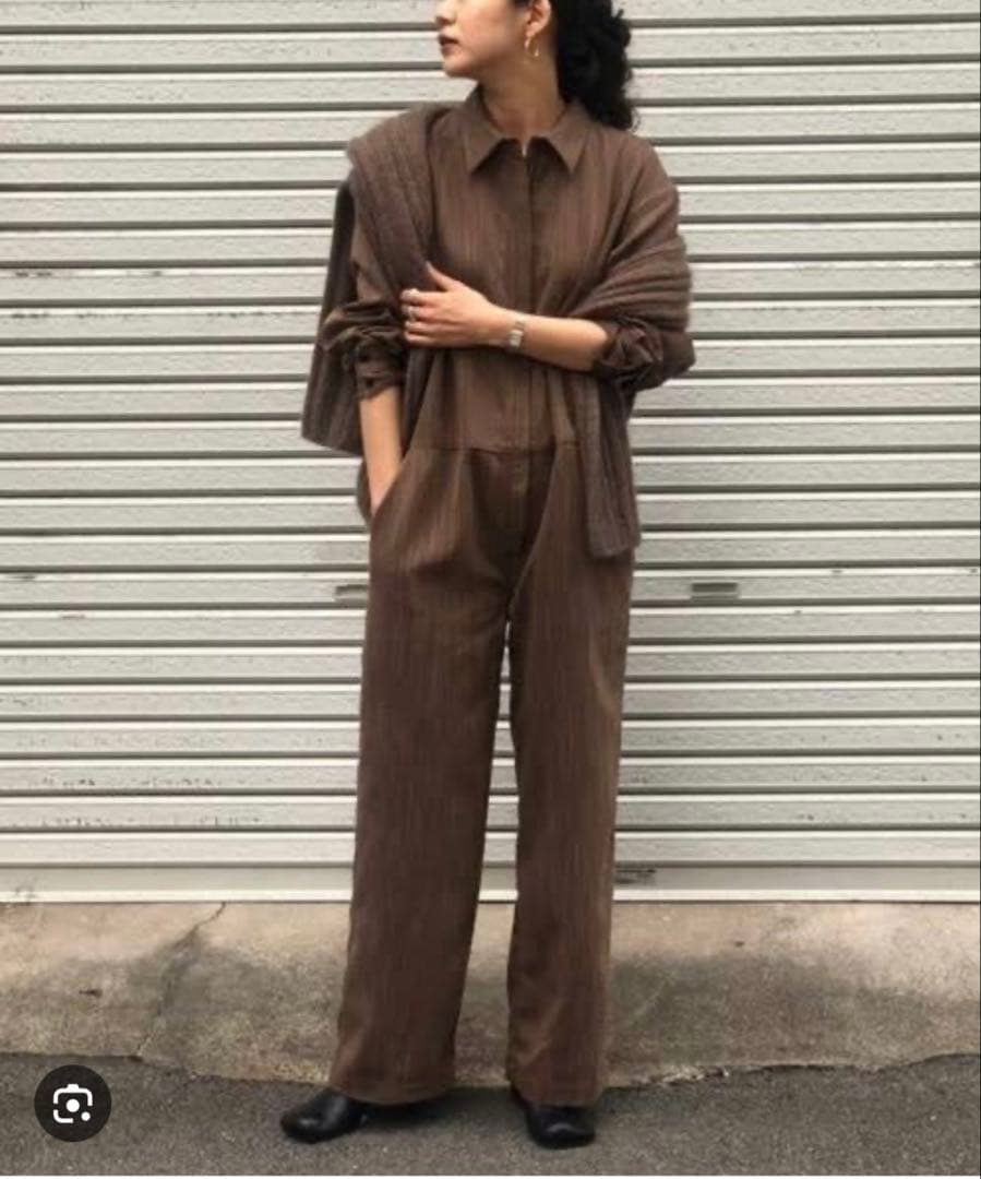 美品! todayful ヘリンボーンシャツコンビメゾン 36