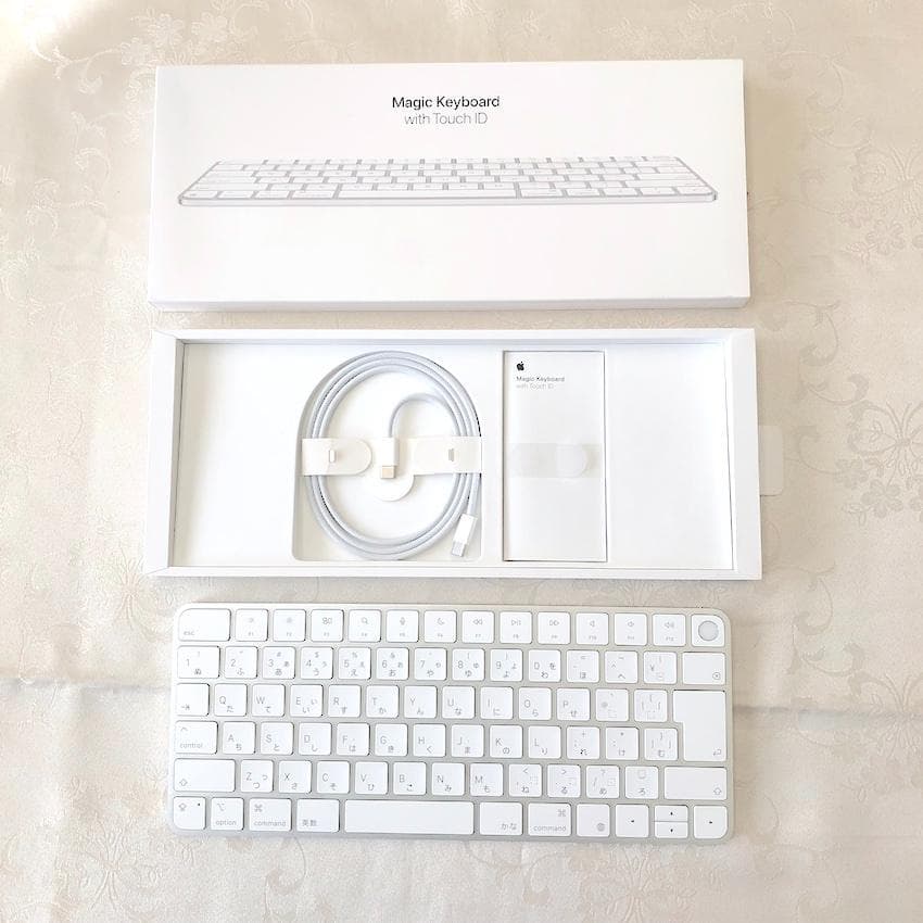 使用1回のみ｜最新｜USB-C｜Touch ID｜Magic Keyboard