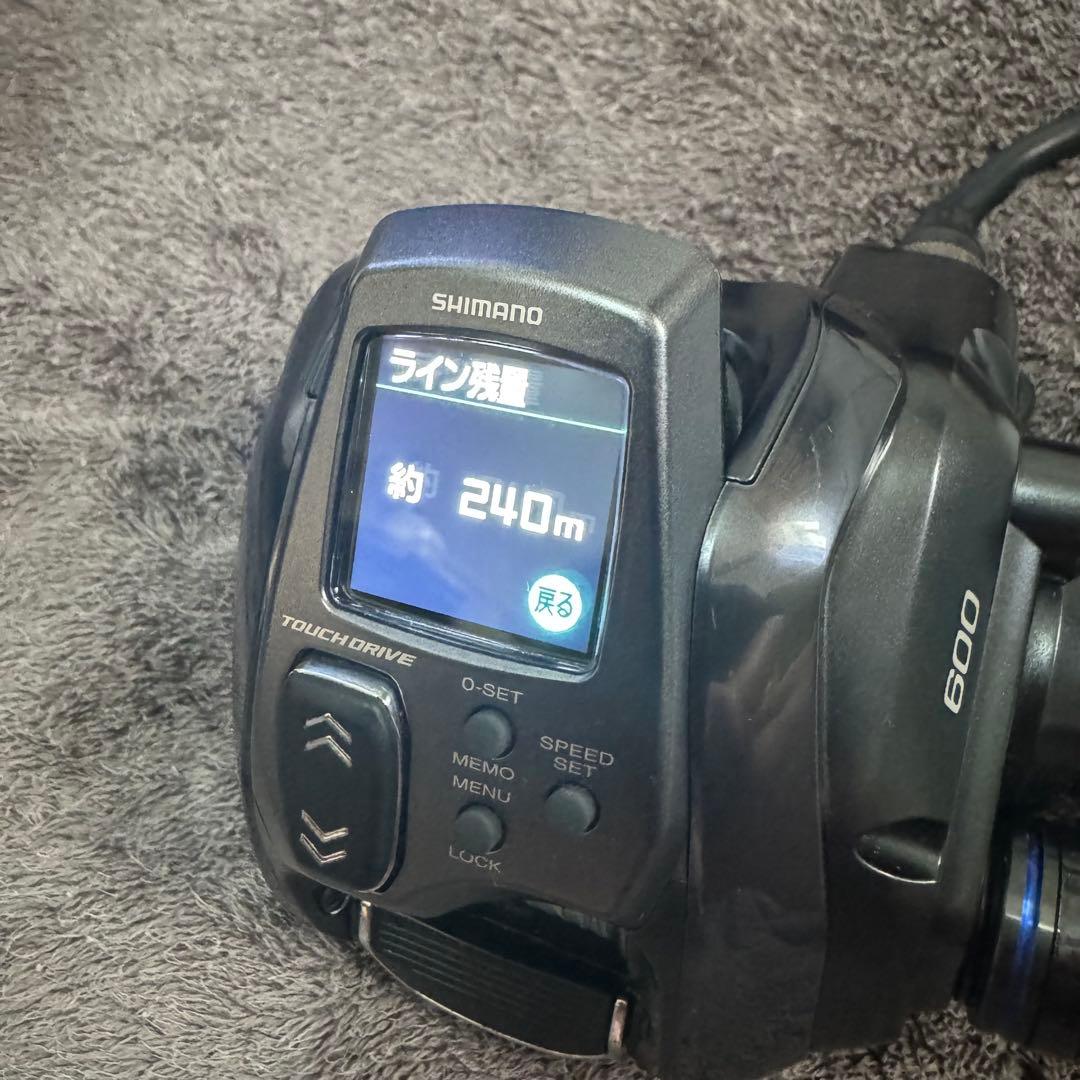 【美品】オーバーホール済　シマノ　電動リール 23 フォースマスター 600