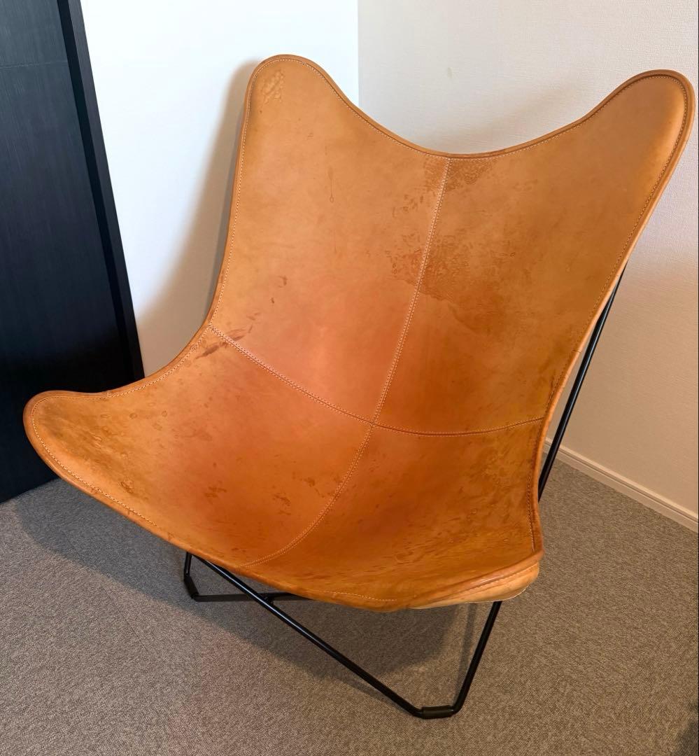 Cuero（クエロ） BKFチェア 本革 レザー　ナチュラル ※送料込