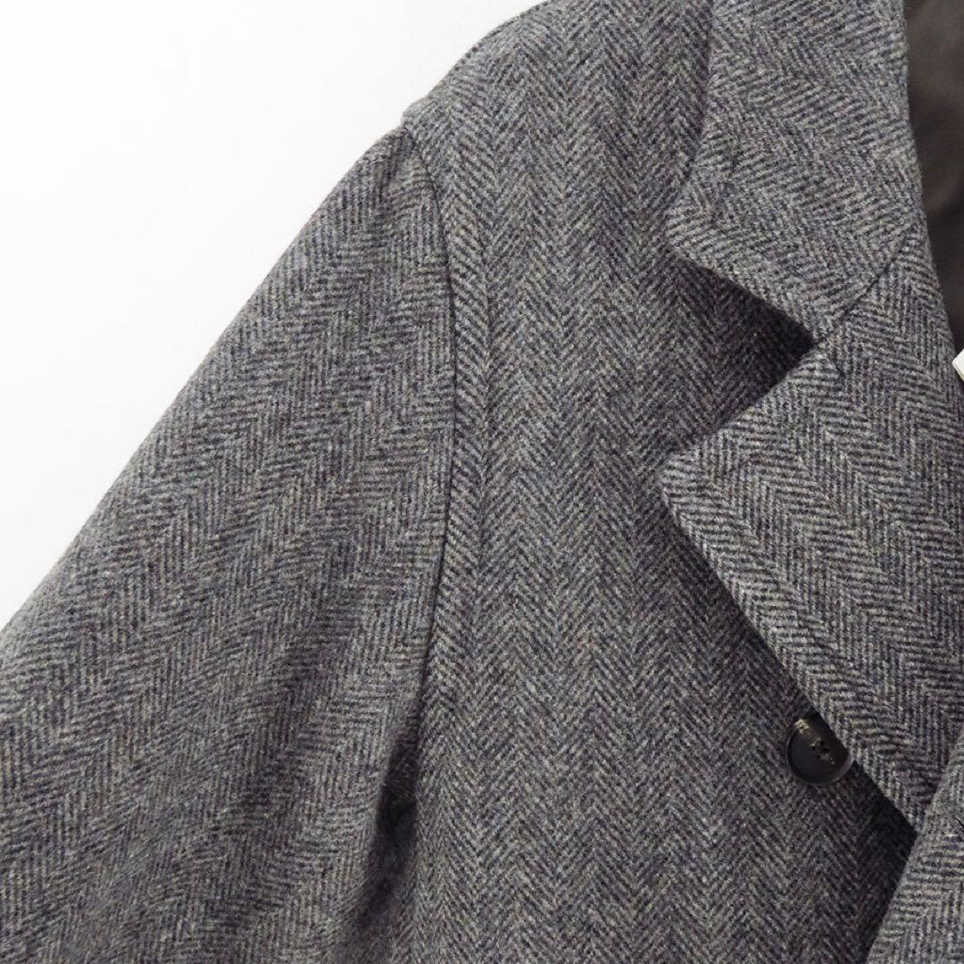 オーラリーAURALLY 25AW SHETLAND WOOLダブルコート