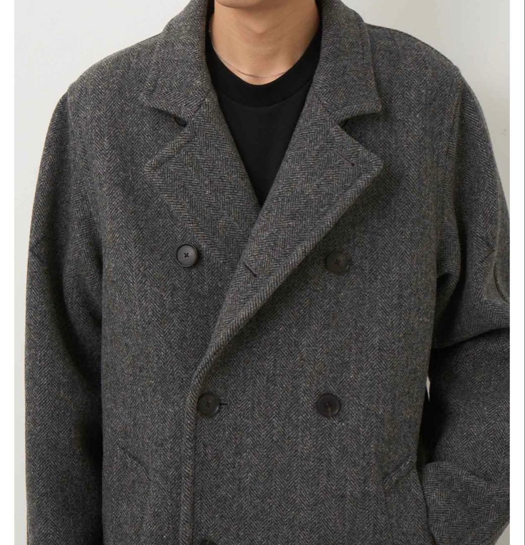 オーラリーAURALLY 25AW SHETLAND WOOLダブルコート