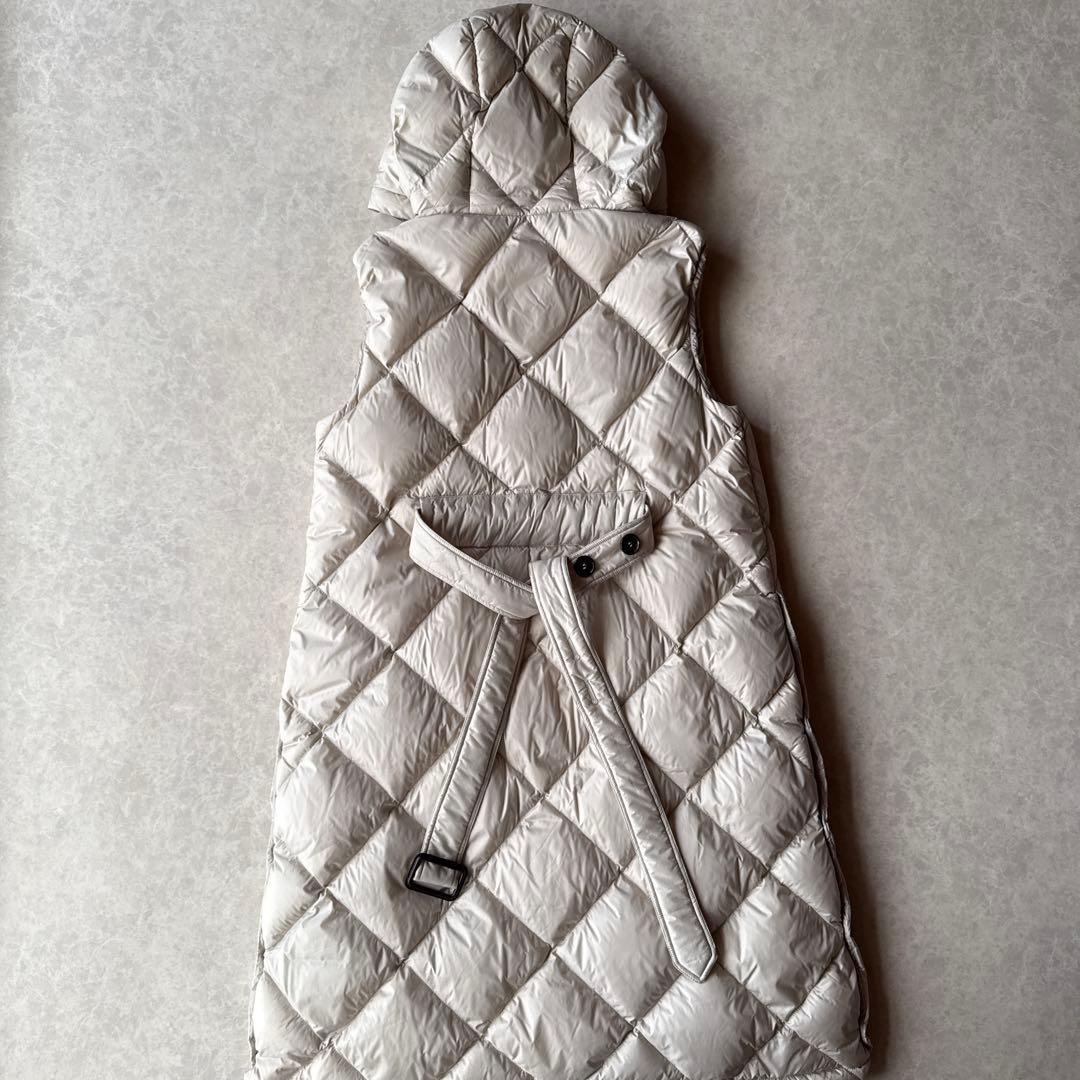 MaxMara THE CUBE テクニカルキルティング ロングジレ42