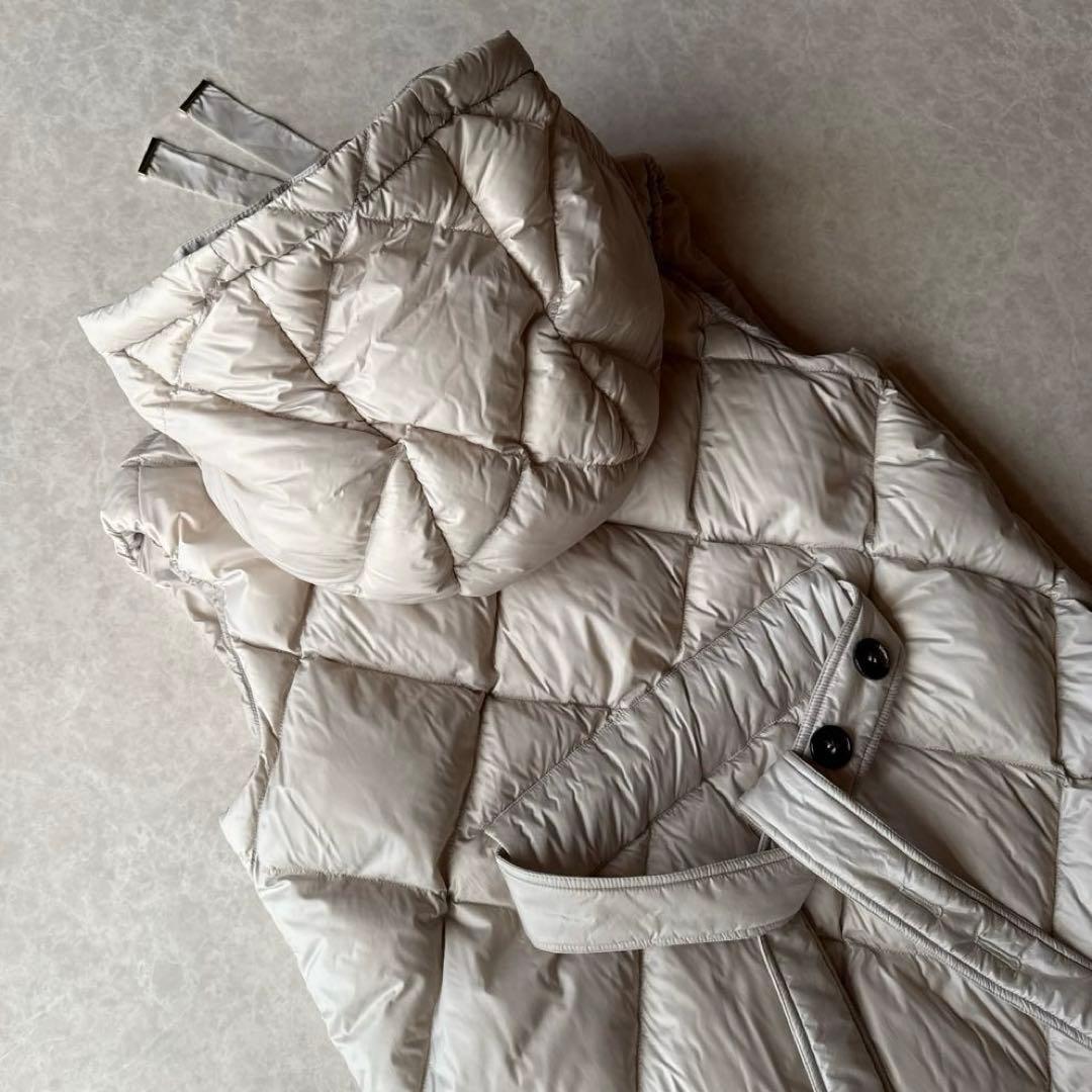 MaxMara THE CUBE テクニカルキルティング ロングジレ42