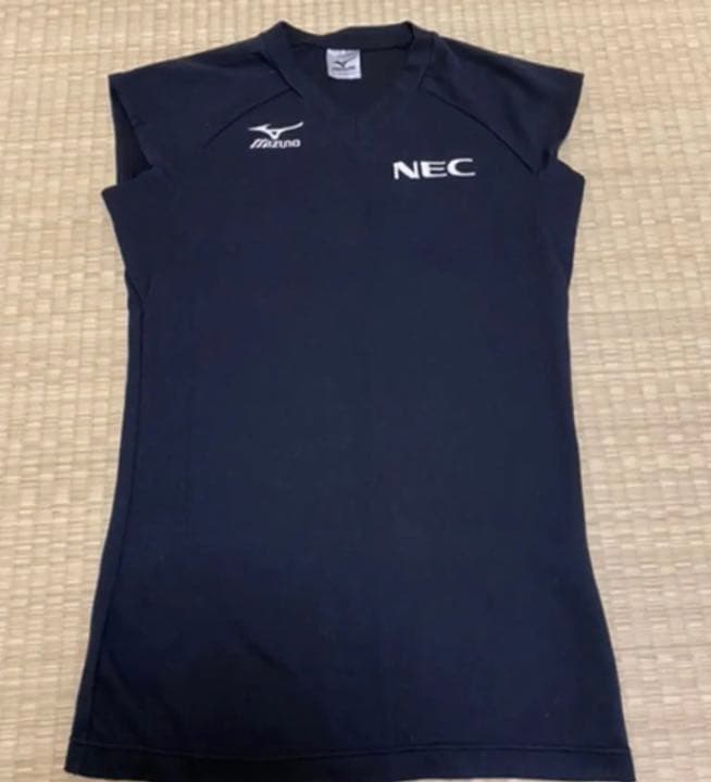 NECレッドロケッツ　練習着　非売品　Lサイズ　MIZUNO ミズノ Tシャツ