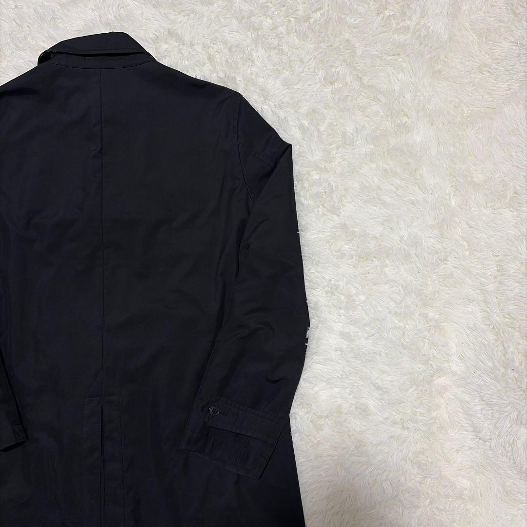 BURBERRY BLACKLABEL ステンカラーコート　黒　L