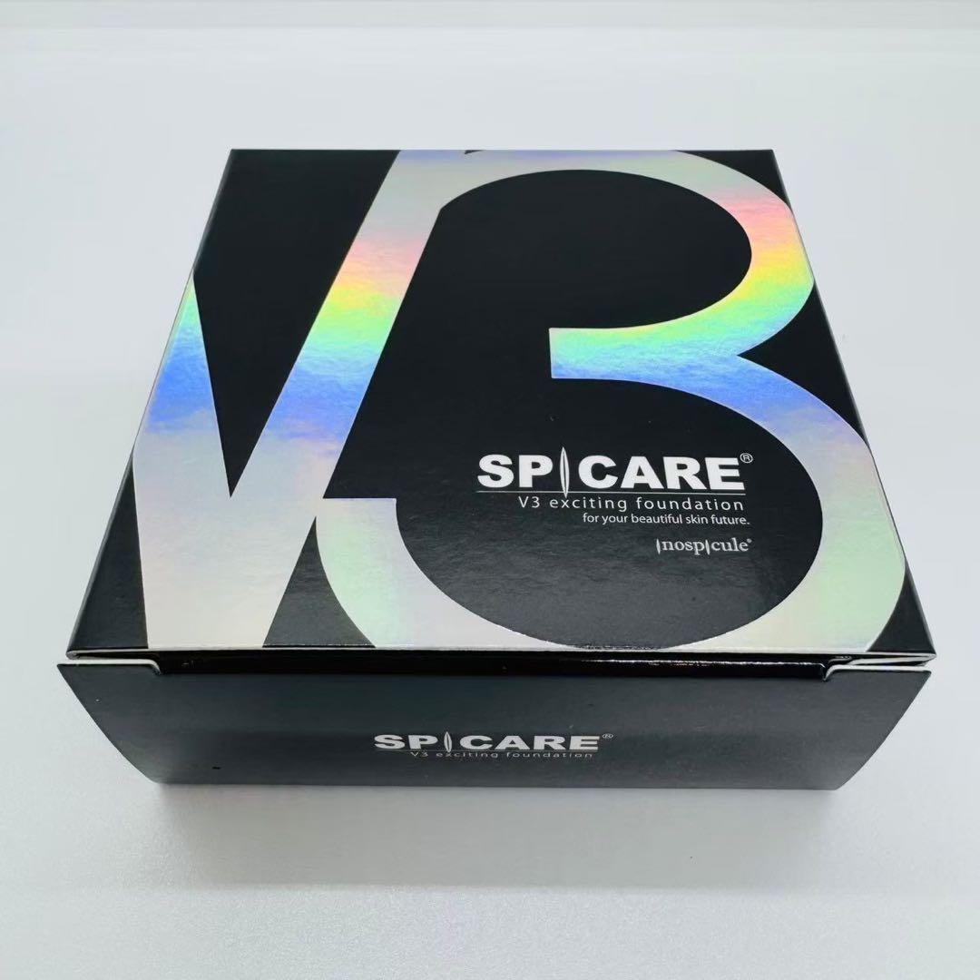 スピケアV3エキサイティングファンデーション本体×1個★レフィル×３個【正規品】