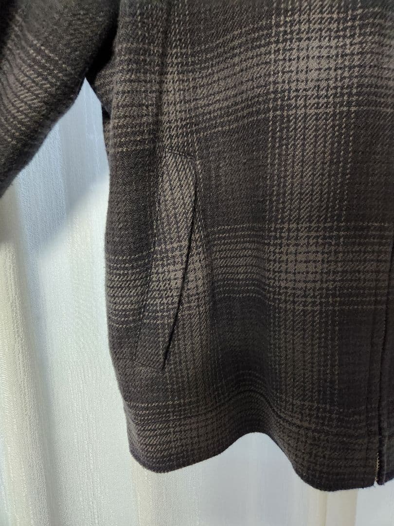 マインデニム Grandrelle V.Check Flannel Zipup