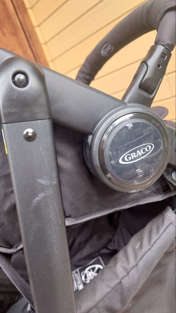 Graco グレコ　A型 3輪ベビーカー バギー レインカバー付