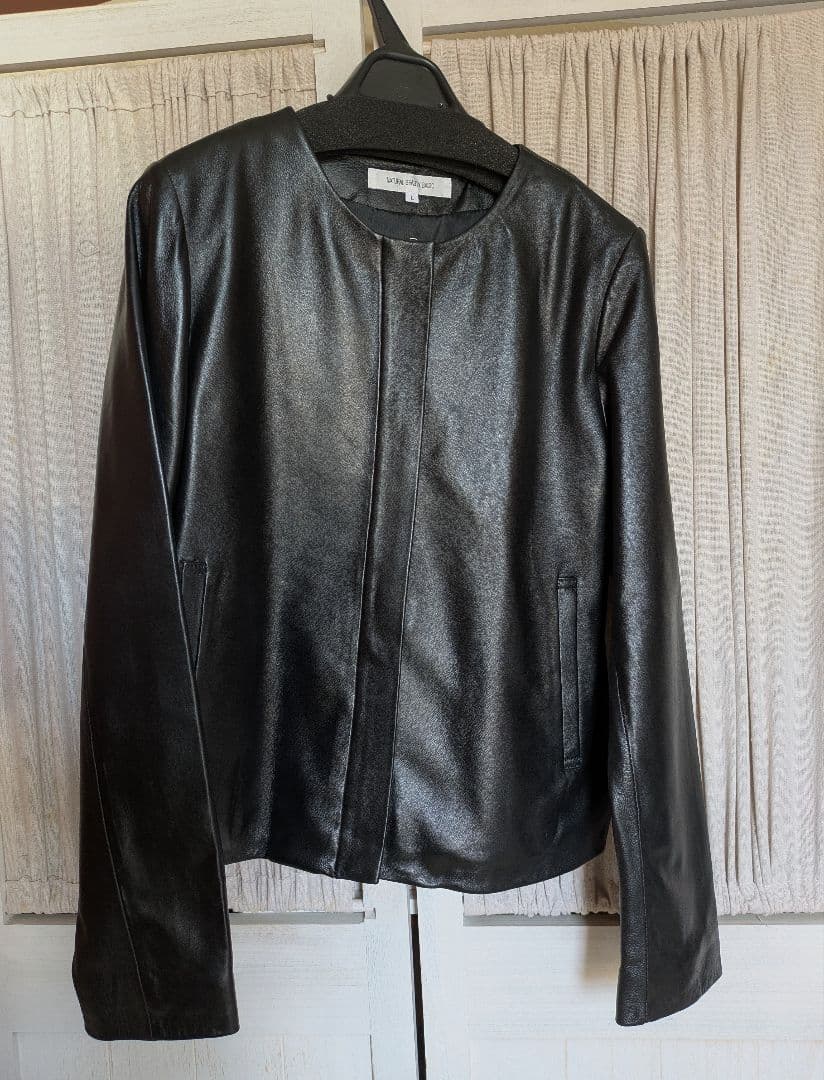 NATURAL BEAUTY BASIC レザージャケット Lサイズ試着のみ美品