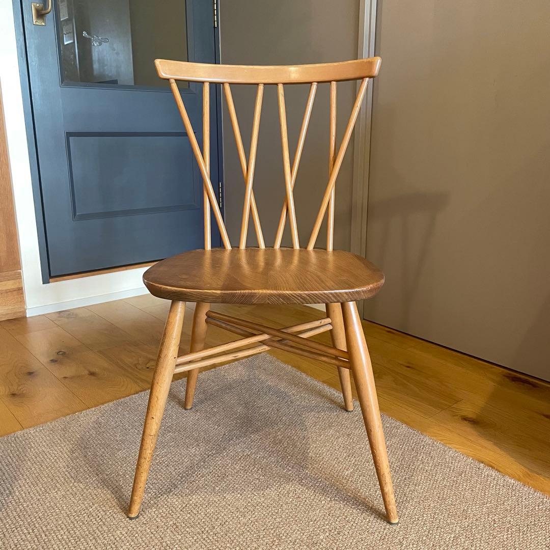 4444v42e　アーコール　クロスバックチェア　刻印ラベルあり