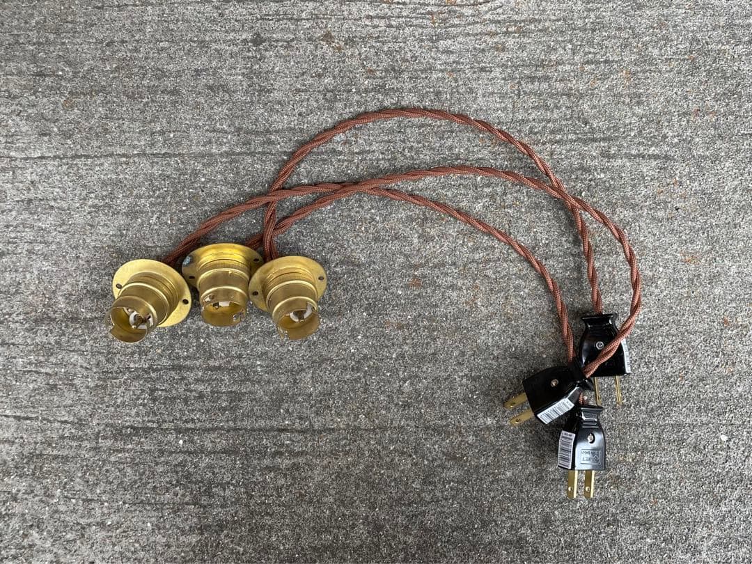 3個セット！シンプル 真鍮 壁付けランプ フランスアンティーク / 磁器 北欧