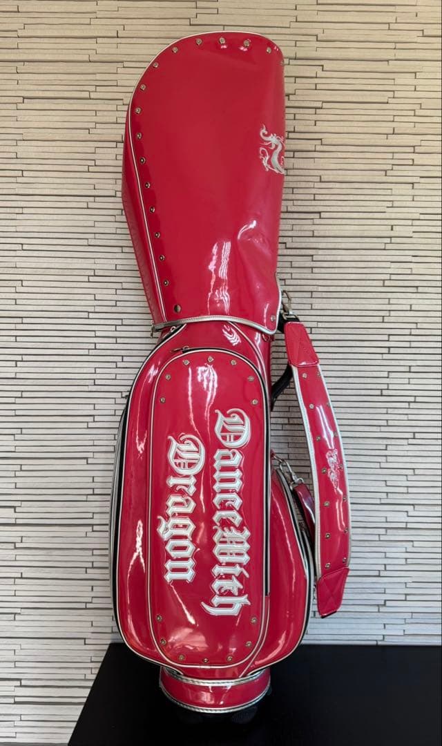 【美品】ダンスウィズドラゴン　キャディーバッグ　レディース