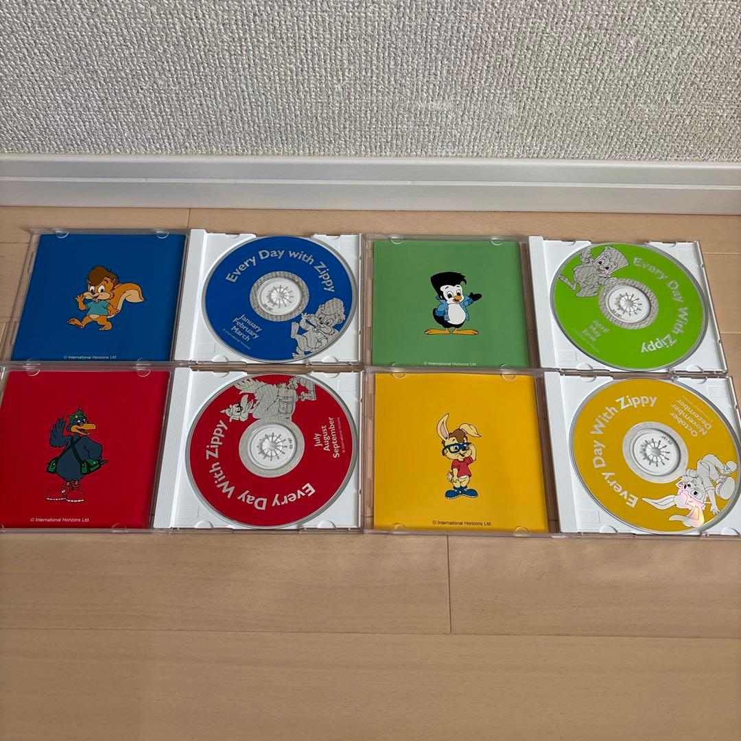 Every Day With Zippy 絵本・DVDフルセット