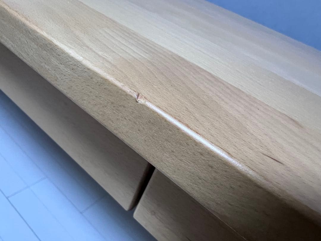 無印良品 ブナ材デスク 幅160cm