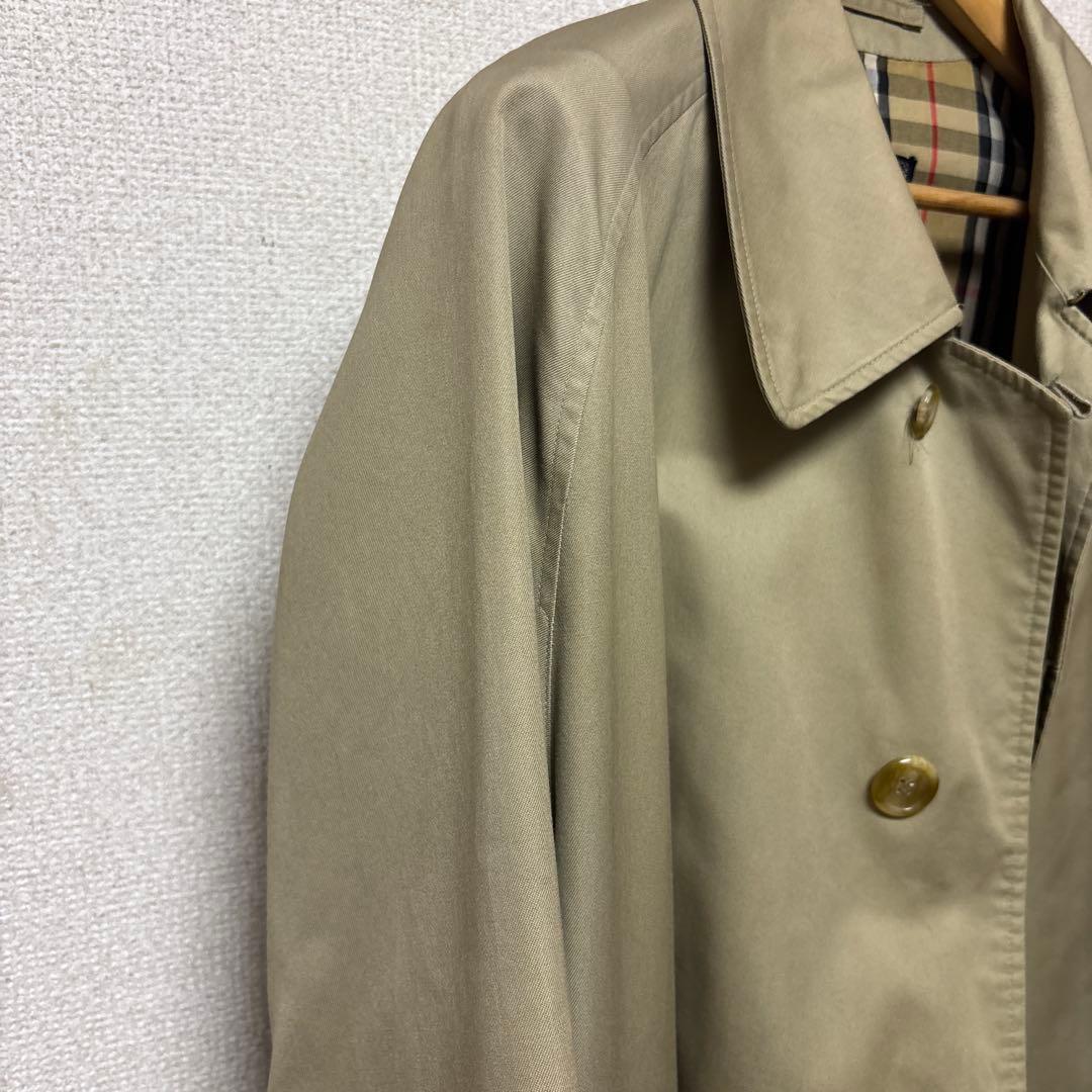 burberry バーバリーステンカラーコート　一枚袖　vintage 80s