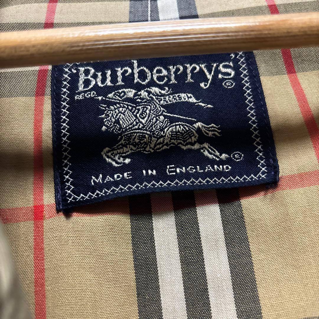 burberry バーバリーステンカラーコート　一枚袖　vintage 80s