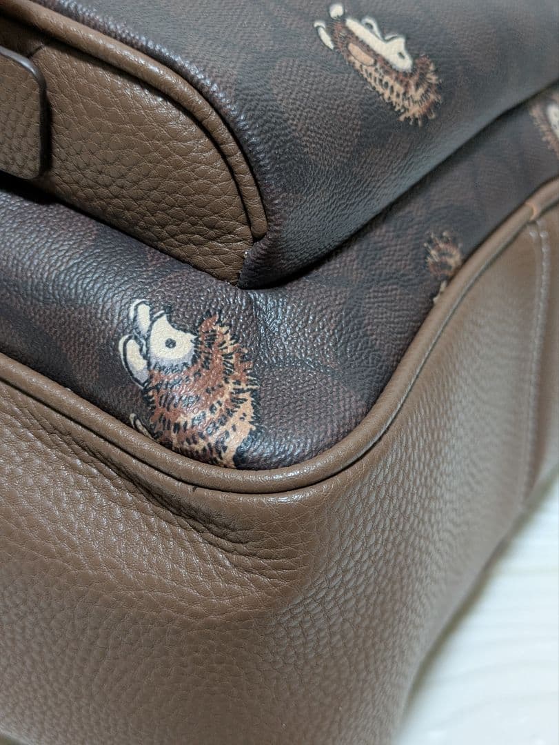 COACH ハリネズミ柄 リュック
