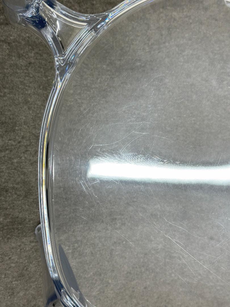 ■カリガリス■パリジェンヌ　ダイニングチェア　トランスペアレント　スタッキング