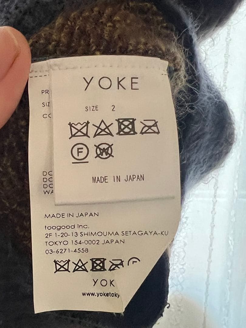 YOKE カーディガン