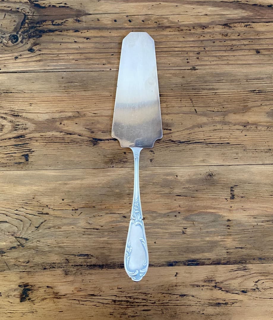 ケーキサーバー アンティーク フランス テーブルウェア サーバー シルバー 希少