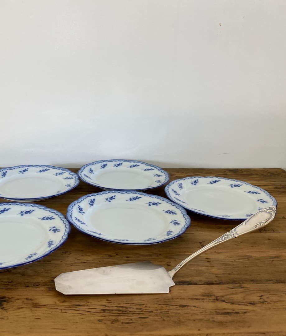 ケーキサーバー アンティーク フランス テーブルウェア サーバー シルバー 希少