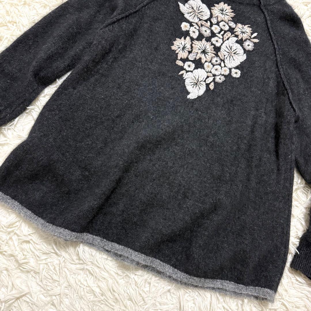 BEARDSLEYビアズリーモヘヤニット刺繍