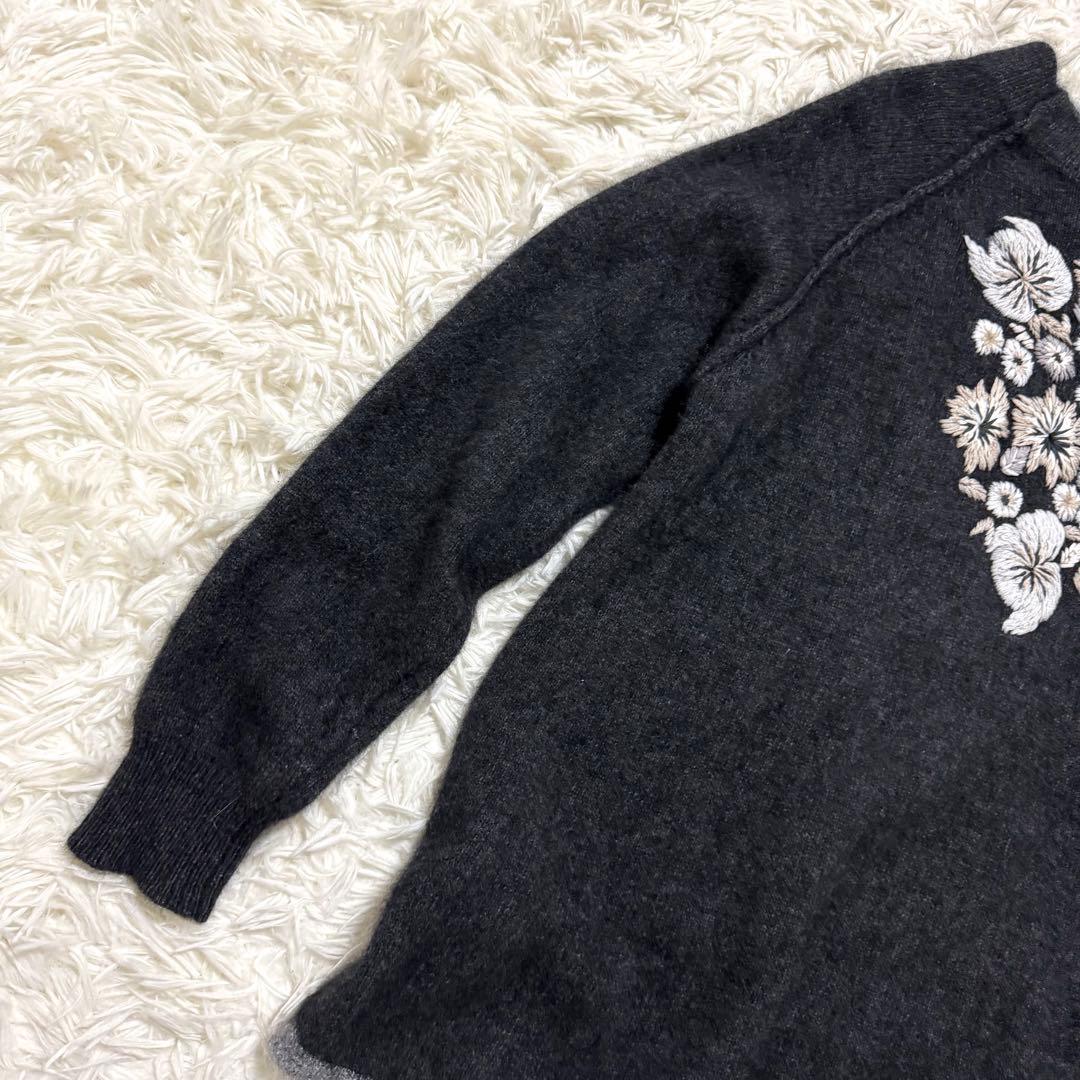 BEARDSLEYビアズリーモヘヤニット刺繍