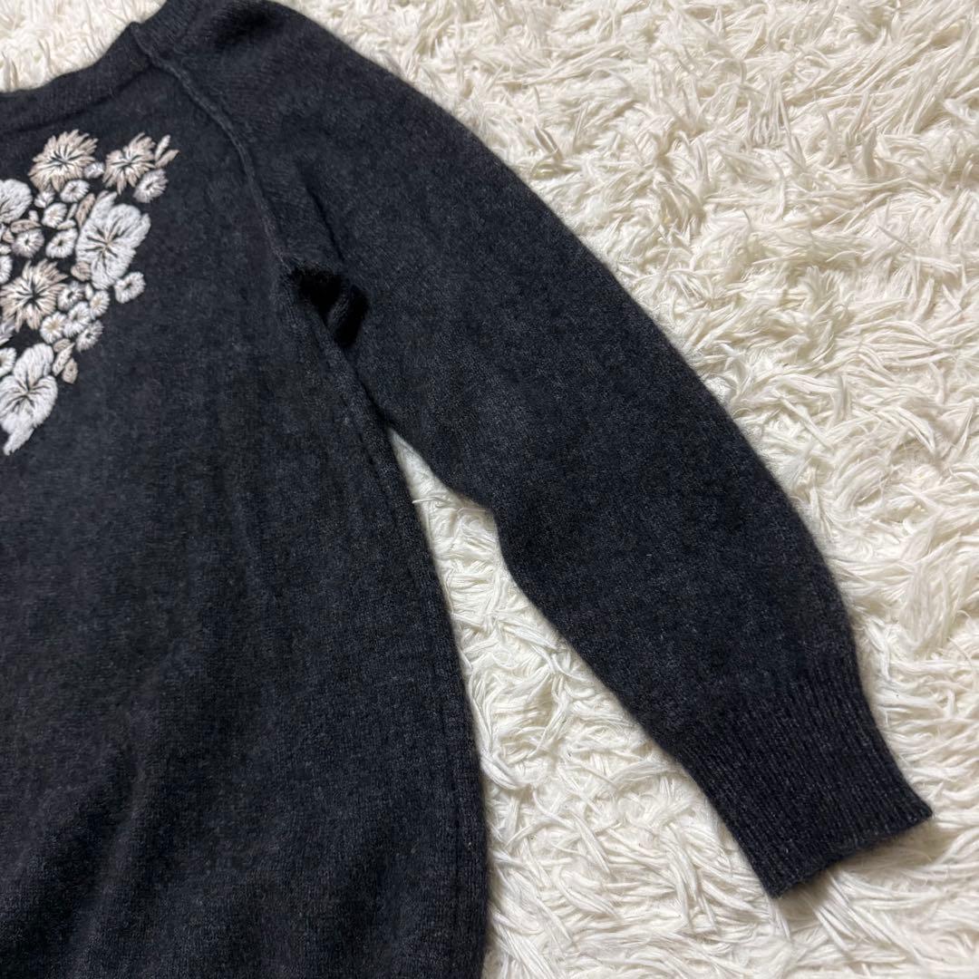 BEARDSLEYビアズリーモヘヤニット刺繍