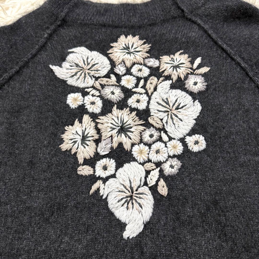 BEARDSLEYビアズリーモヘヤニット刺繍