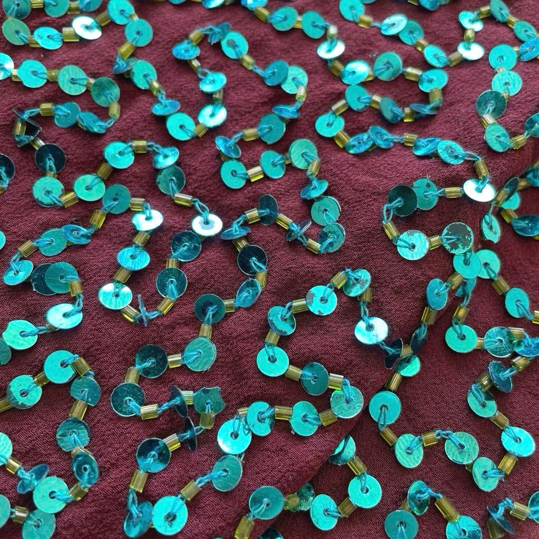 DOLCE & GABBANA スパンコール スカート ストール セット 42