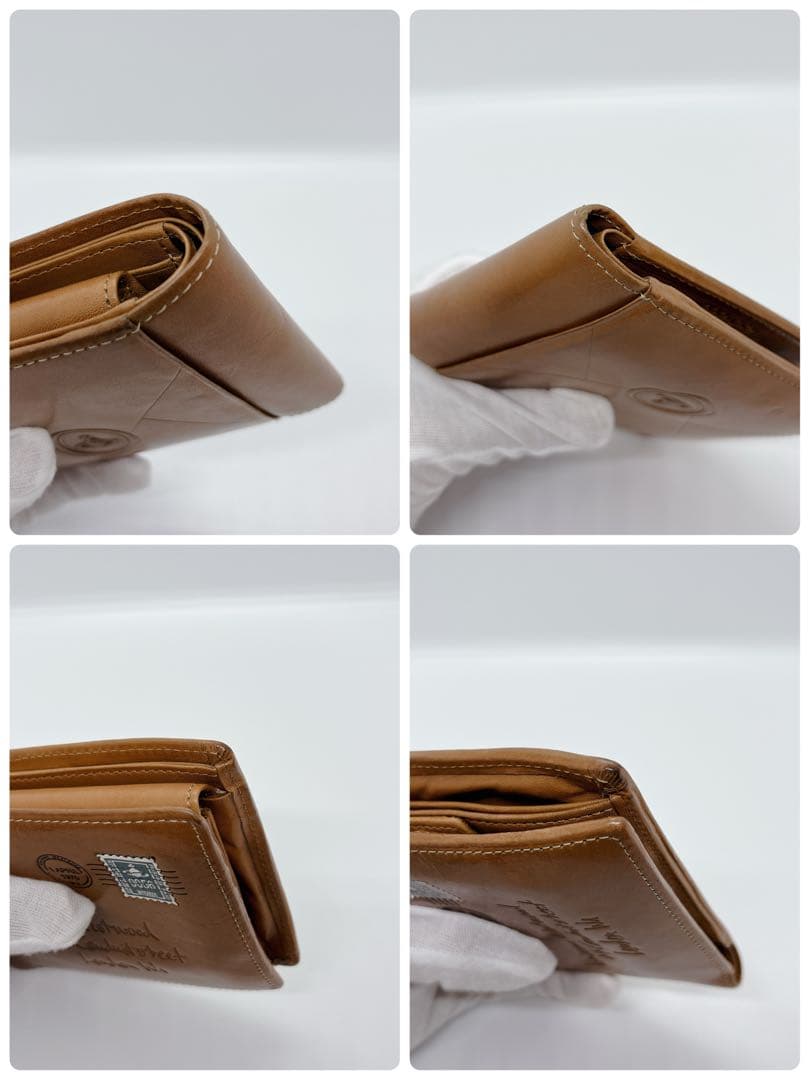 【美品】Vivienne Westwood 二つ折り財布 ブラウン エンベロープ