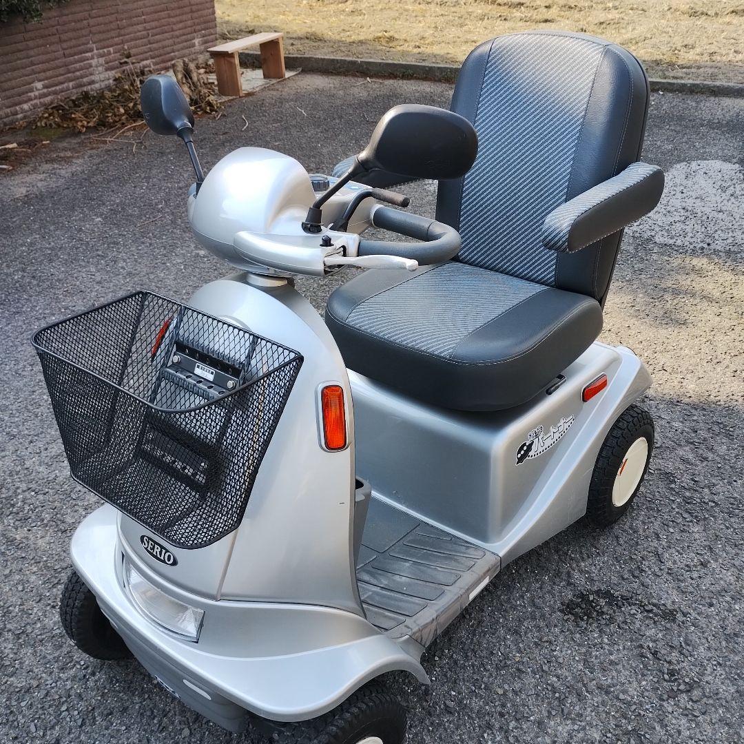 SERIO シルバーカー クッション付き
