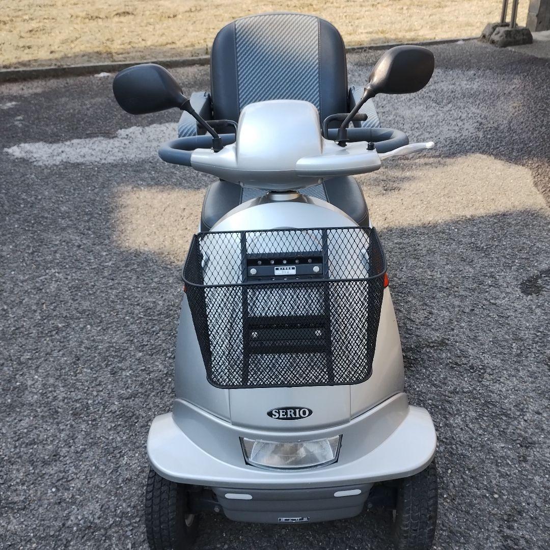 SERIO シルバーカー クッション付き