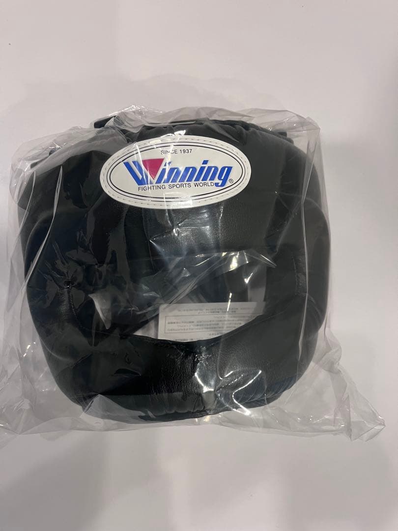 Winning フルフェイスヘッドギアLサイズ黒新品未使用正規品本日値下❗️