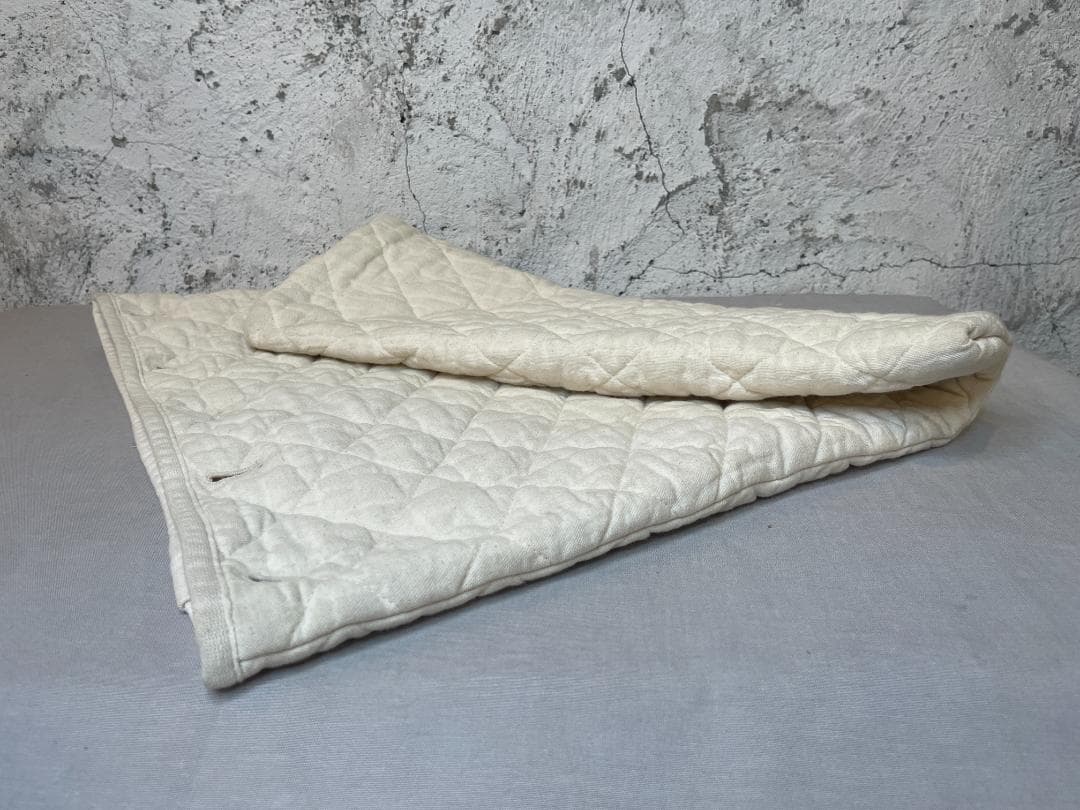 RHC x Utility Canvas 　キルティング クッション⚫︎ホワイト