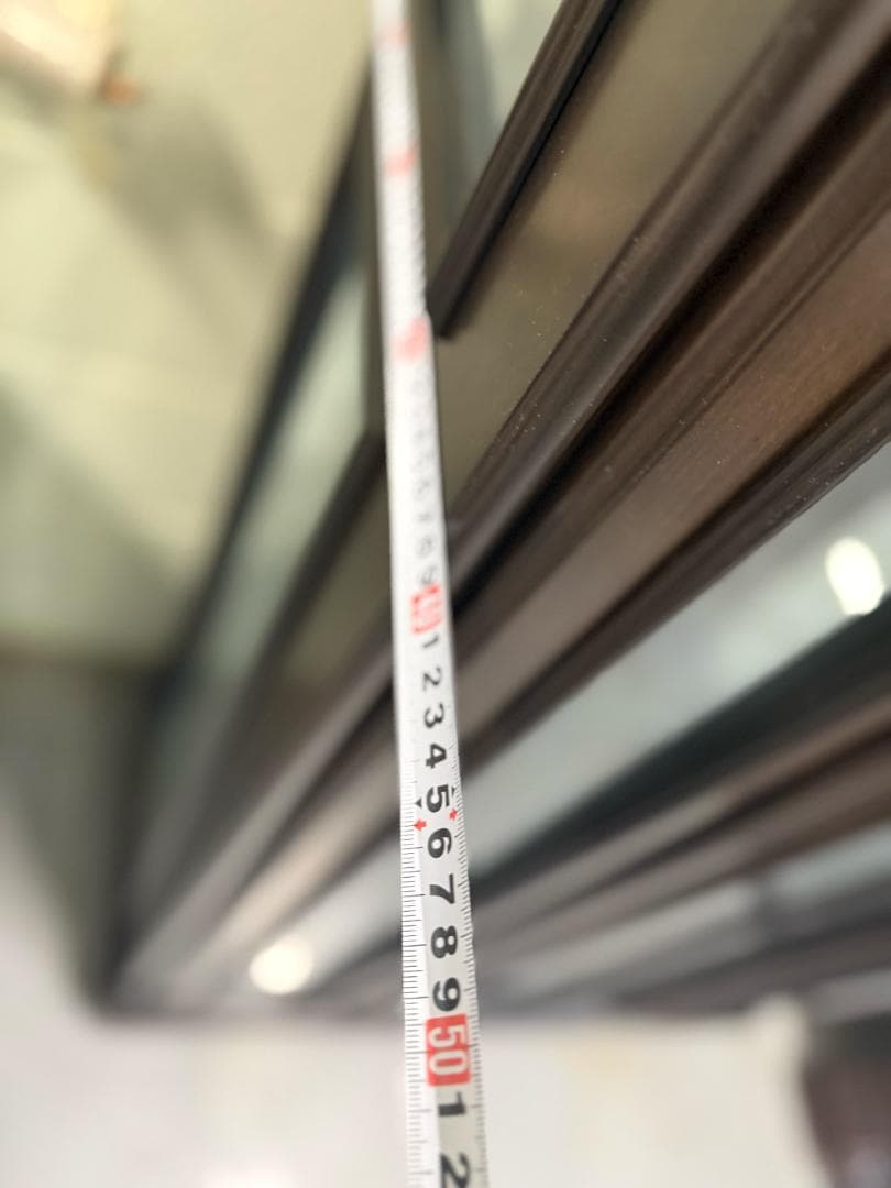 Karimoku ダークブラウン ガラスキャビネット 248