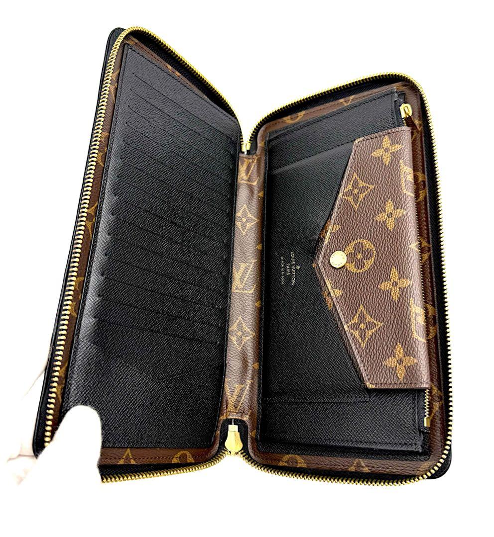 ルイヴィトン モノグラム マカサー デイリーオーガナイザー 長財布 トラベル