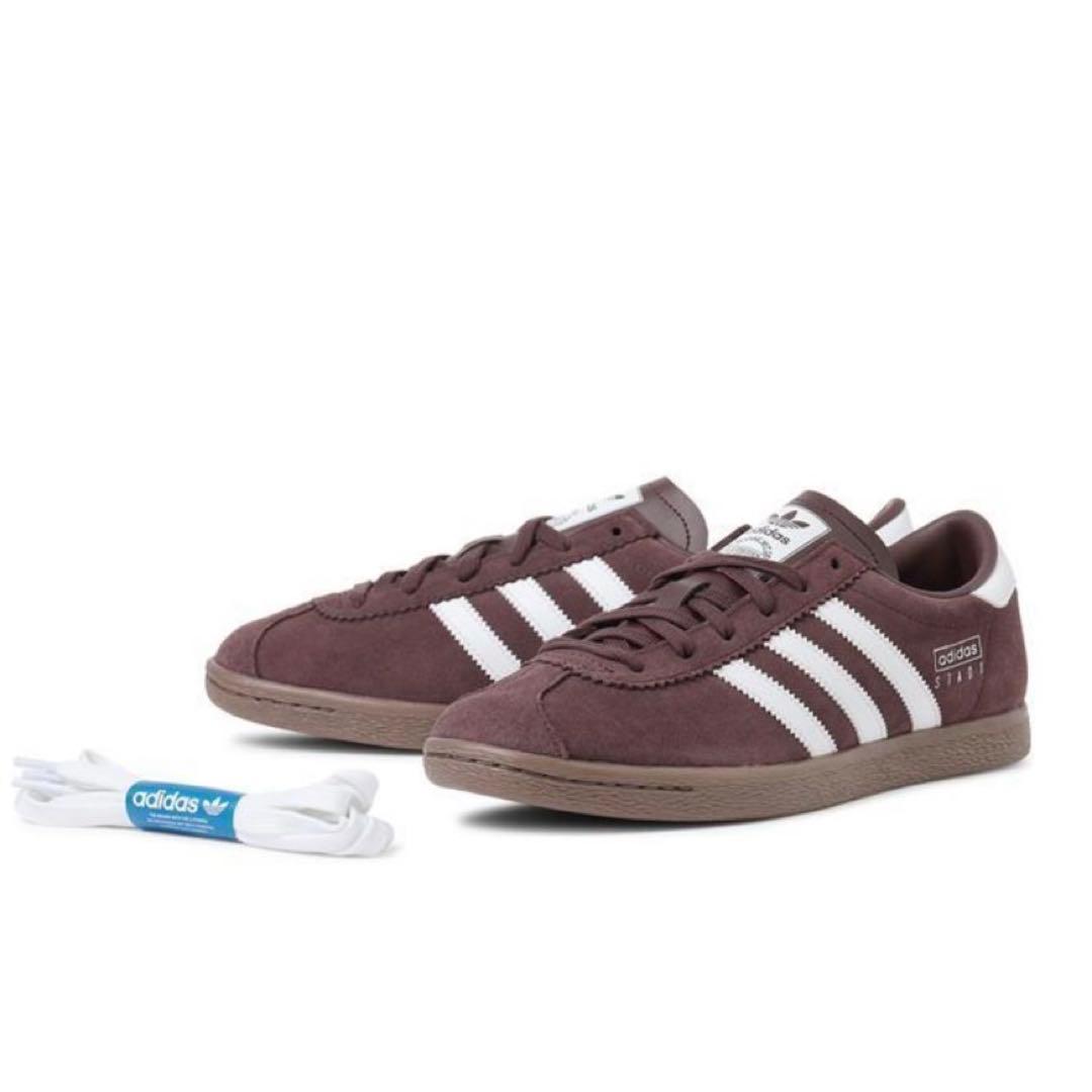 adidas originals STADT シュタット 24.5cm ブラウン