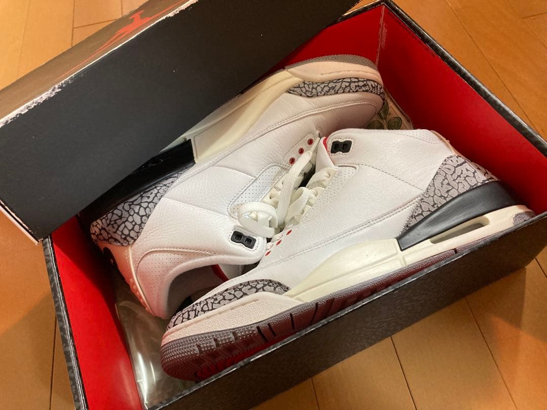 エアジョーダン3レトロREIMAGINED 28センチ美品