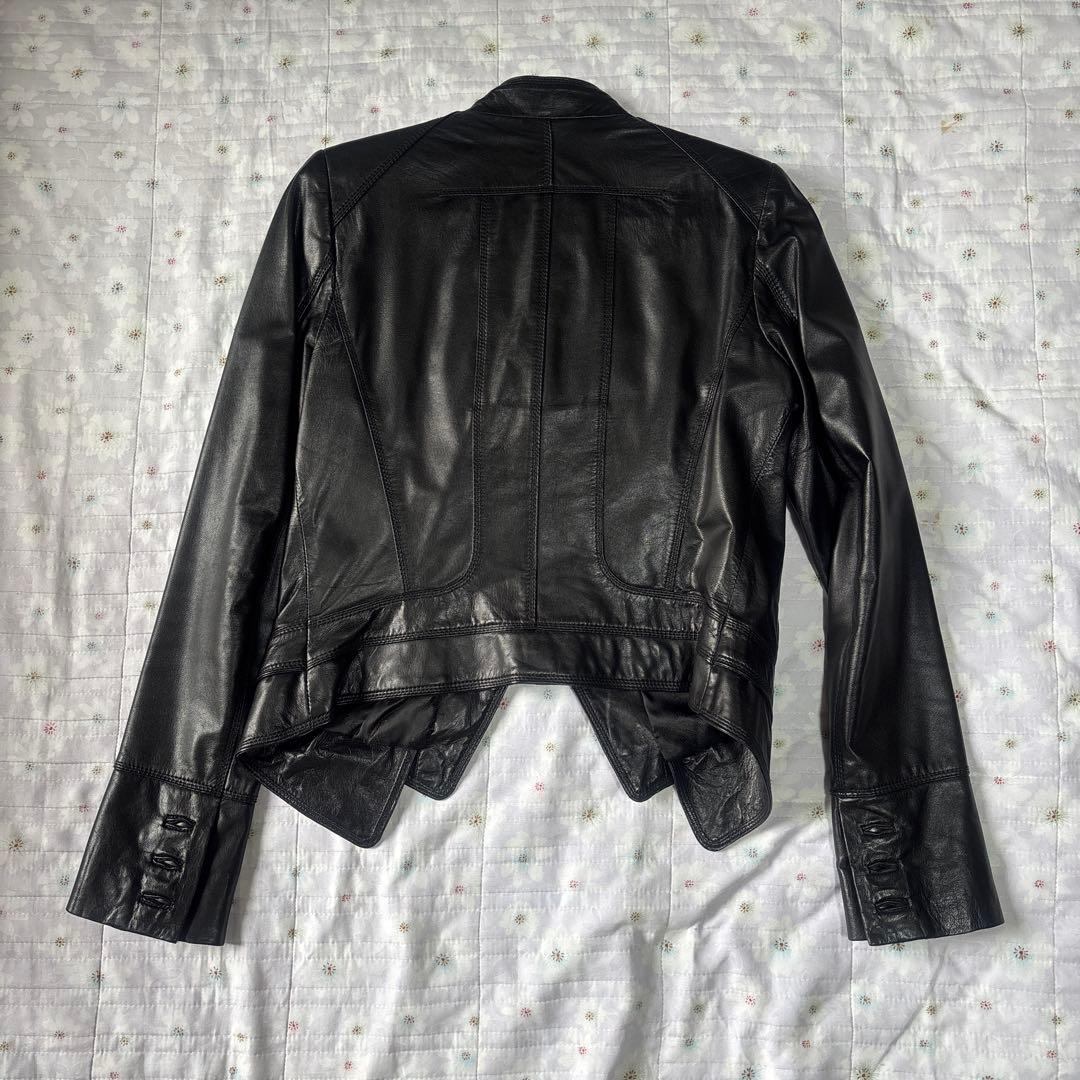 Vero Moda 黒 本革ライダースジャケット