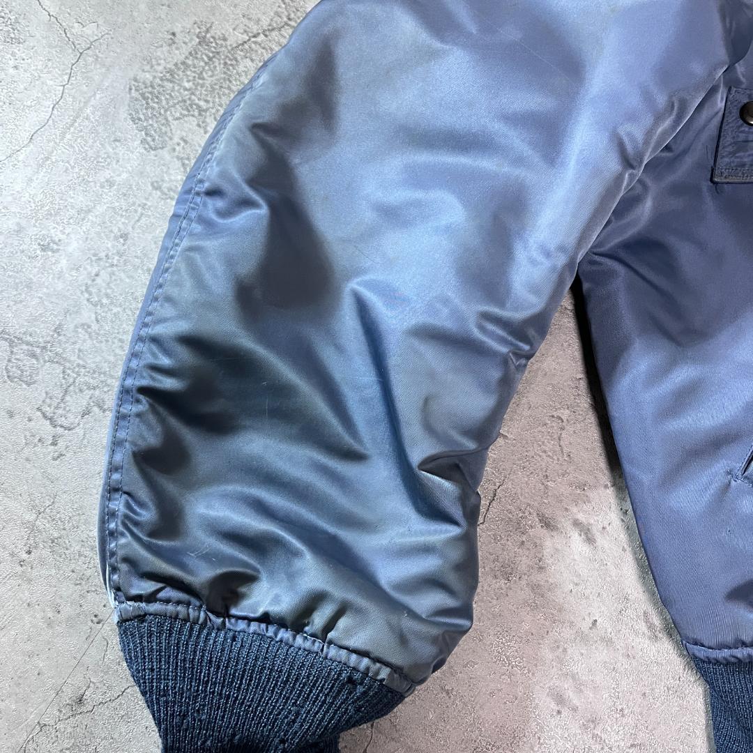 あ希少 B-15D フライトジャケット USA製 L 60s後半〜70s